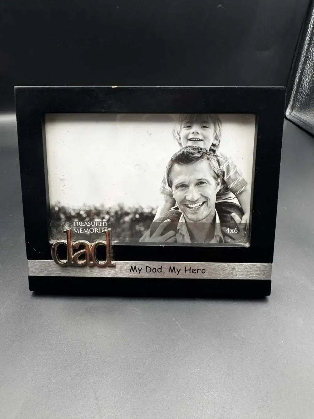 Treasured Memories My Dad, My Hero 4x6 Photo Frame